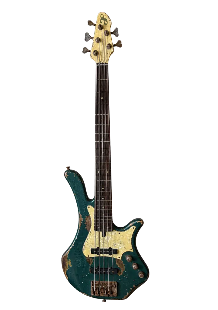 Bajo eléctrico B2 acabado Relic Sherwood Green